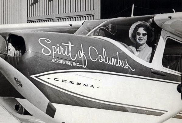 1964 first woman  to fly solo around the world