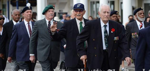 2013 war veterans on parade