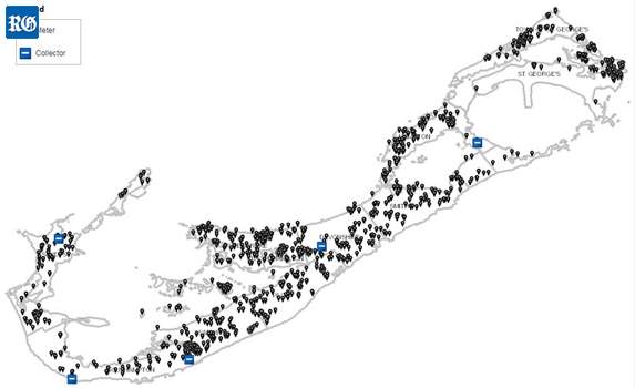 2018 Belco smart meter map