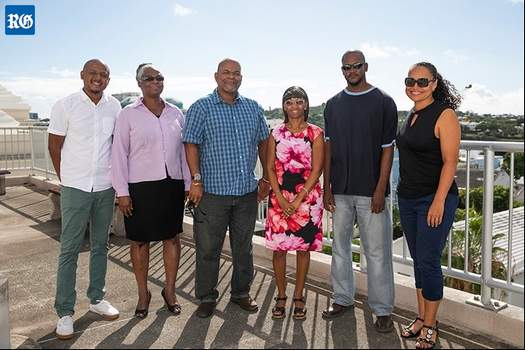 Montserrat officials in Bermuda October 2018