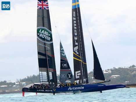 America's Cup Aetemis & Land Rover BAR