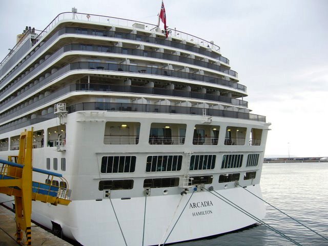 P&O's cruise ship Arcadia
