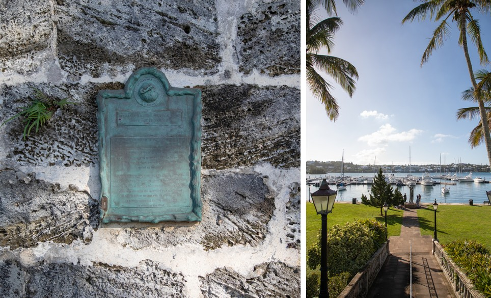 Barr's Bay Park Plaque