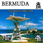 Bermuda stamp moon landing
