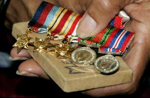 Bermuda's veterans war medals