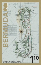 Bermuda Stamp for Washington Exhibition