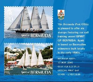 Stamps of Spirit of Bermuda