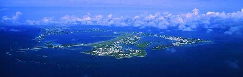 Bermuda from the air