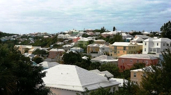 Bermuda white roofs