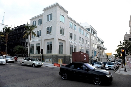 Court Street, location of Bermuda Police and Magistrates' Courts