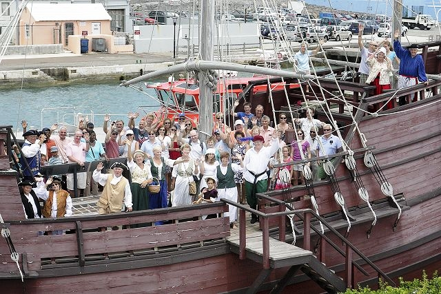 Deliverance replica in St. George's,  Bermuda