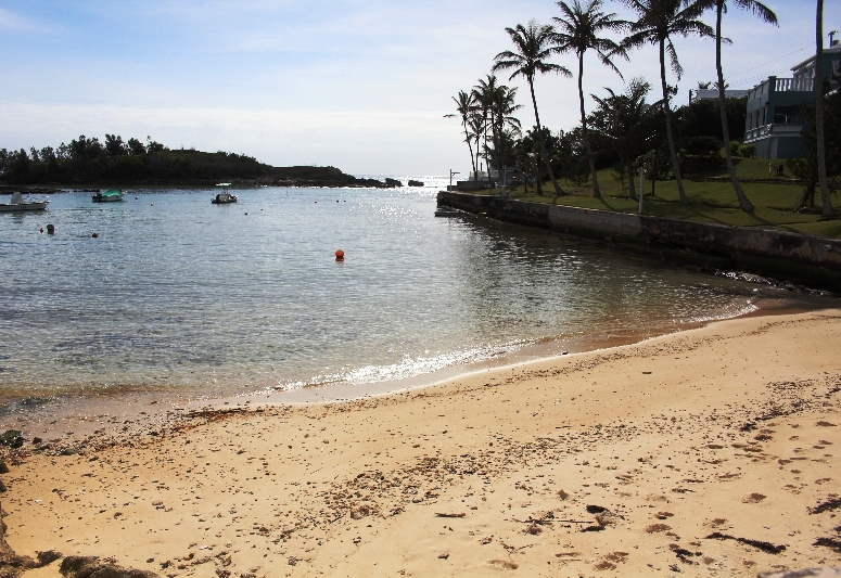 Hungry Bay beach off Tribe Road, Paget