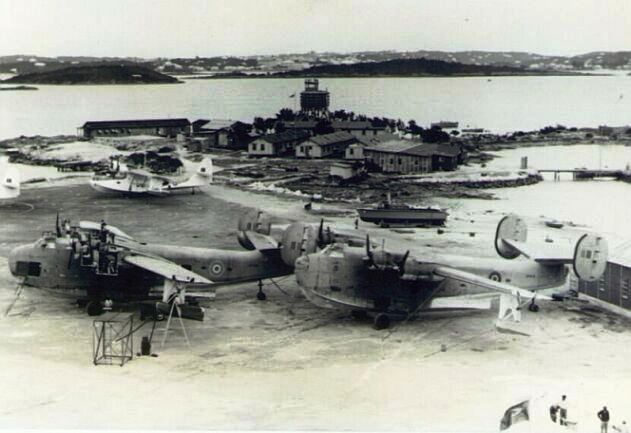 Royal Air Force at Darrell's Island, Bermuda, WW2