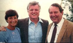 Senator Edward Kennedy in Bermuda with Stubbs