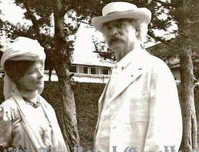 Twain with Secretary1907 Bermuda