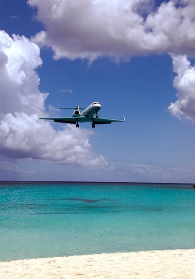Aircraft over Bermuda