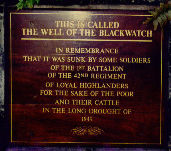 Black Watch Well in Bermuda