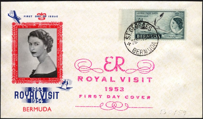 First Day Cover for November 23 1953 Royal Visit