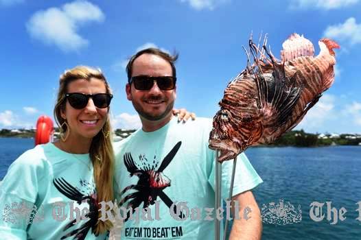 Lion fish hunters