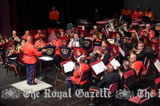 Bda Regt 50th anniversary concert