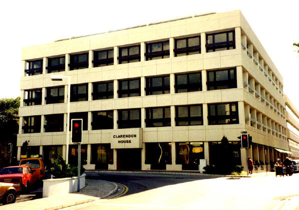 Clarendon House, HQ for many