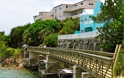 Railway Trail bridge at Winton Hill near Bailey's Bay