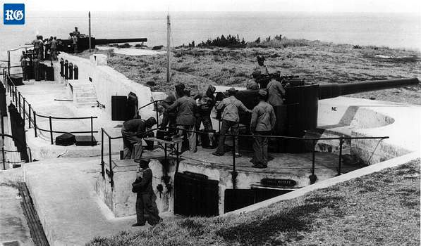 St David's Battery WW2