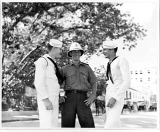 1941 September, US sailors in Hamilton