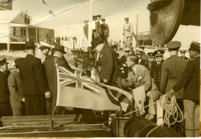 1942 Arrival of Sir Winston Churchill