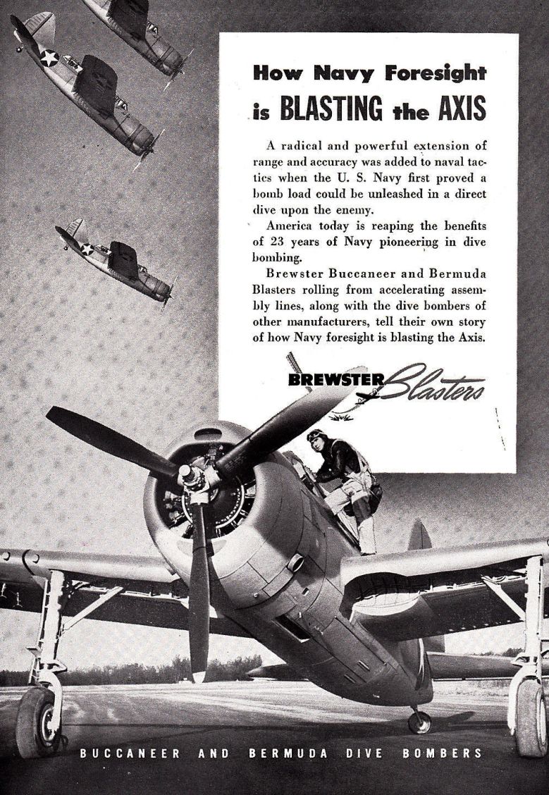 Brewster Bermuda US Navy promo