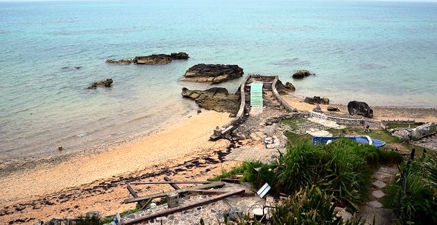 Ireland Island's Bottle Beach