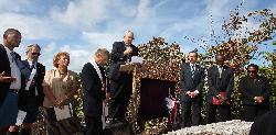 Portuguese Rock renaming ceremony September 2009