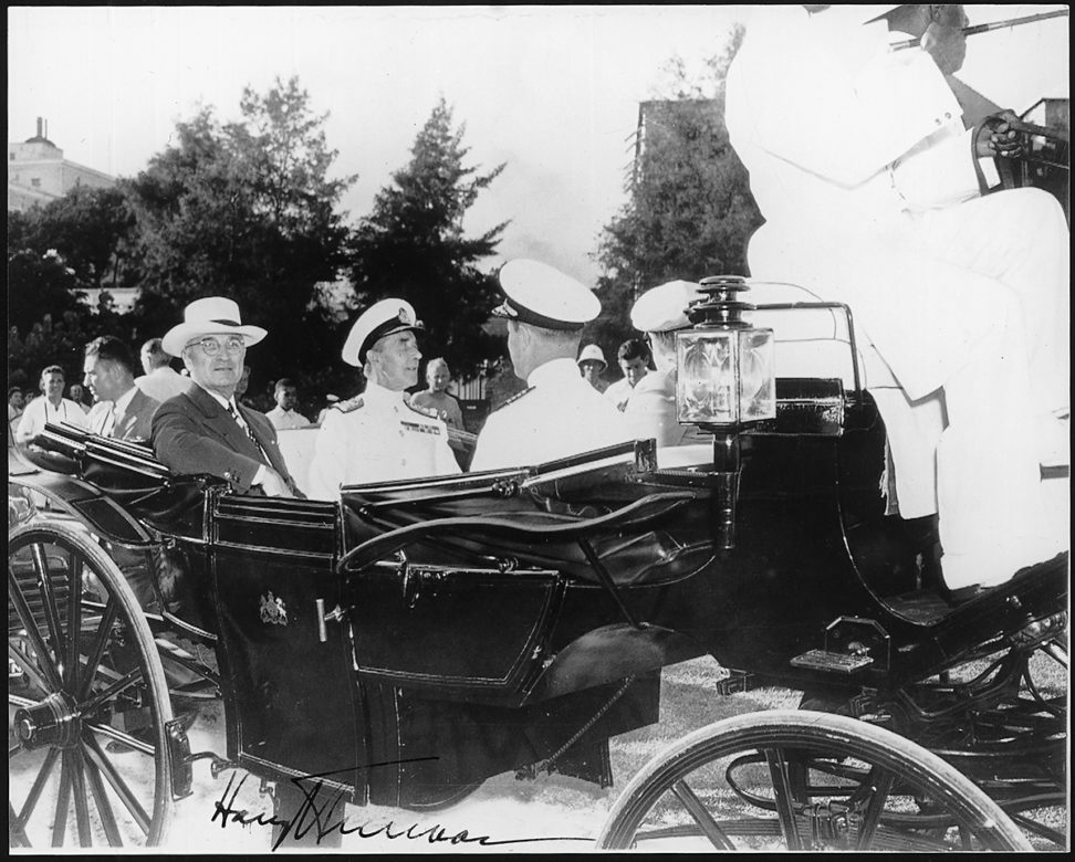 President Truman in Bermuda 1946