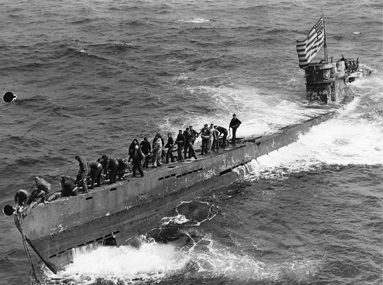 U505  submarine, captured