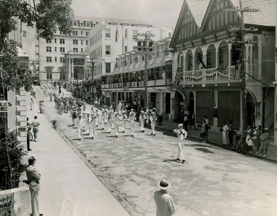 USNavy in Bermuda 25 May 1945 official photo