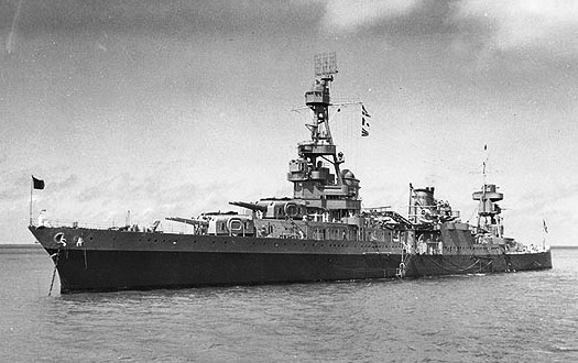 USS Augusta anchored off Bermuda Sept 1941