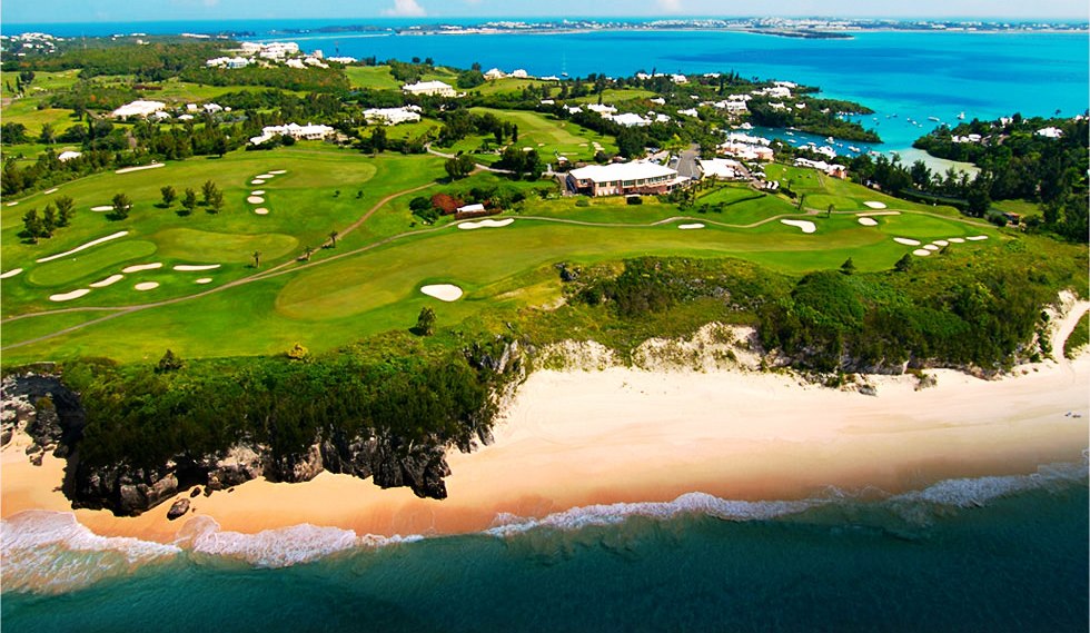 Bermuda by air and sea, at  Mid Ocean,Tucker's Town