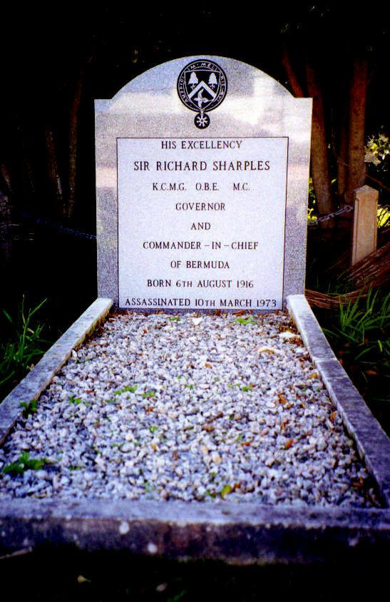 Grave of Governor Sir Richard Sharples